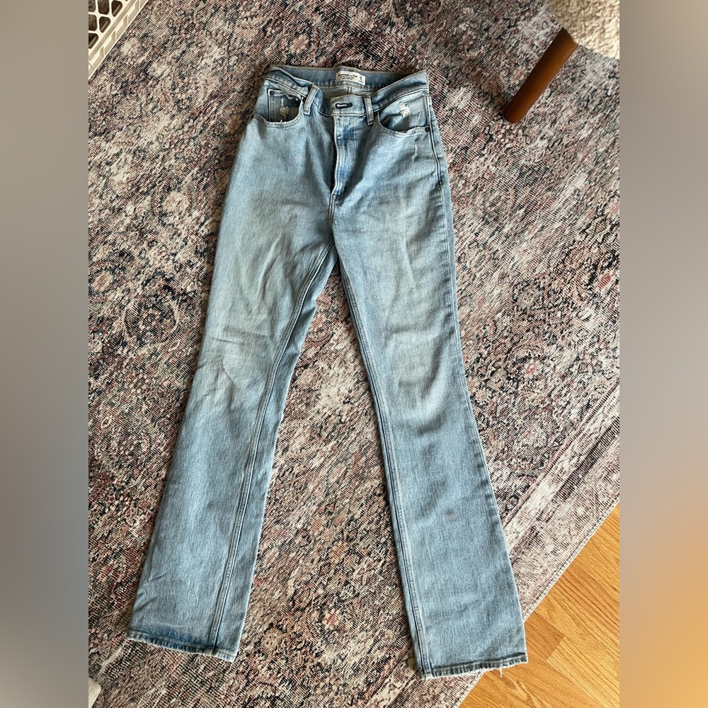 Abercrombie high rise flares 0L